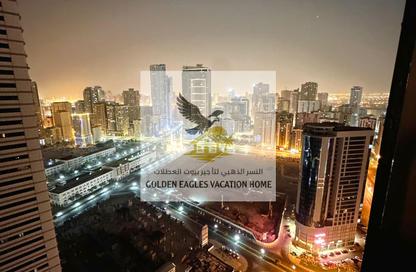 Apartment - 1 Bedroom - 2 Bathrooms for rent in Beach Tower 2 - Al Khan Lagoon - Al Khan - Sharjah Apartment - 1 Bedroom - 2 Bathrooms for rent in Beach Tower 2 - Al Khan Lagoon - Al Khan - Sharjah