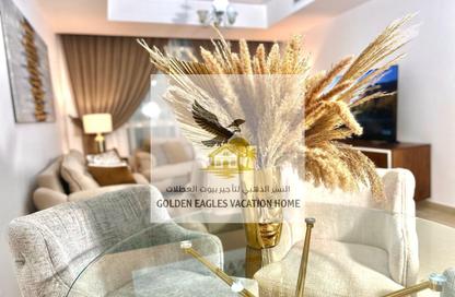 Apartment - 1 Bedroom - 2 Bathrooms for rent in Beach Tower 2 - Al Khan Lagoon - Al Khan - Sharjah