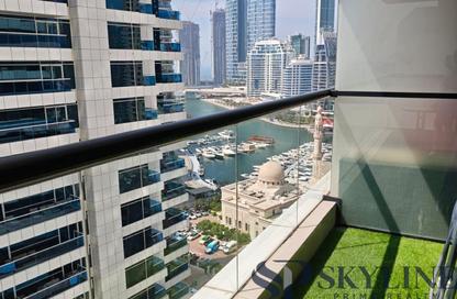 Apartment - Studio - 1 for rent in Escan Tower - Dubai Marina - Dubai