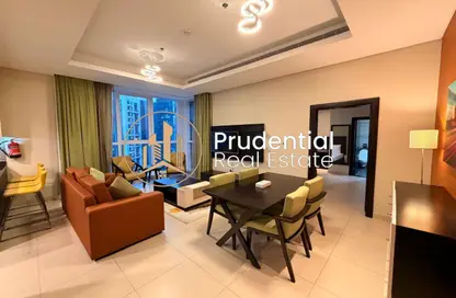 شقة - غرفة نوم - 2 حمامات للايجار في برج الجوهرة - شارع الكورنيش - أبوظبي