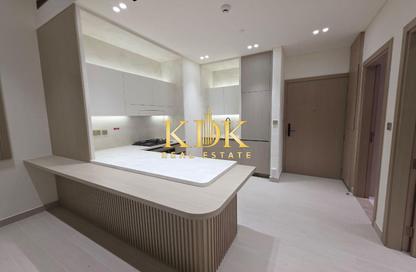 Apartment - 1 - 2 for rent in Binghatti Grove - District 17 - Jumeirah Village Circle - Dubai