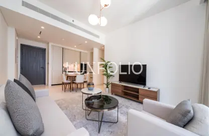 شقة - غرفة نوم - 1 حمام للايجار في برج Marina Vista 1 - مارينا فيستا - إعمار بيتشفرونت - دبي هاربور - دبي