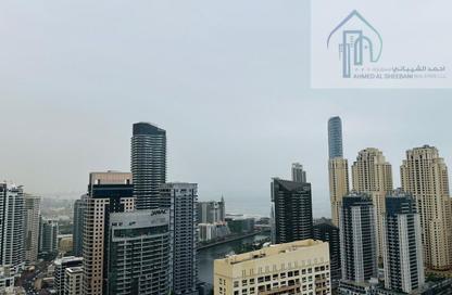 Apartment - 4 Bedrooms - 5 Bathrooms for rent in Horizon Tower - Dubai Marina - Dubai