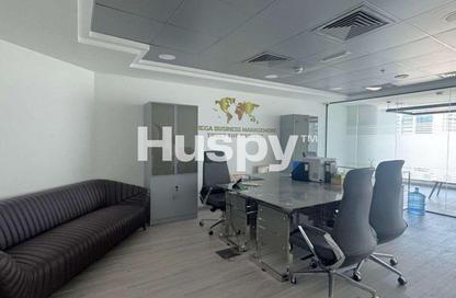 Office Space - Studio - 1 for rent in Blue Bay Tower - Business Bay - Dubai