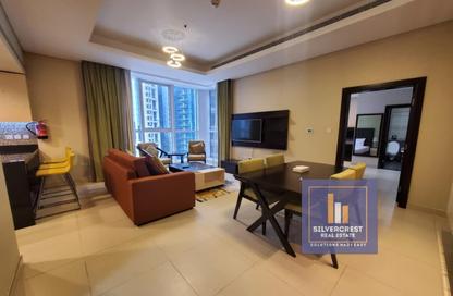 شقة - 1 - 2 للايجار في تايم مام ريزيدنس - شارع الكورنيش - أبوظبي