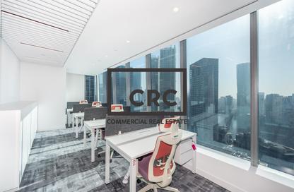 Office Space - Studio - 2 Bathrooms for rent in Bayswater - Business Bay - Dubai