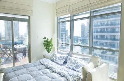 Apartment - 1 Bedroom - 2 Bathrooms for rent in Zumurud Tower - Dubai Marina - Dubai