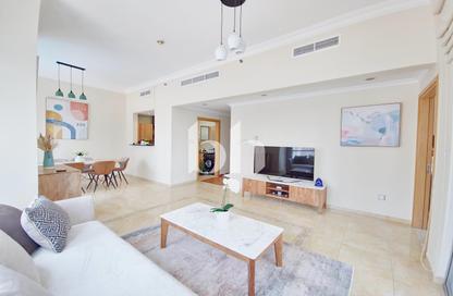 Apartment - 1 Bedroom - 2 Bathrooms for rent in Zumurud Tower - Dubai Marina - Dubai