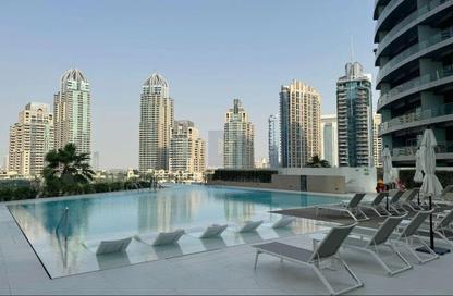 Apartment - 1 Bedroom - 2 Bathrooms for rent in Marina View Tower A - Marina View - Dubai Marina - Dubai