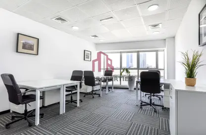 Office Space - Studio - 4 Bathrooms for rent in The Bridge - Dubai Sports City - Dubai