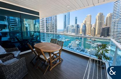 Apartment - 2 Bedrooms - 3 Bathrooms for sale in Opal Tower Marina - Dubai Marina - Dubai