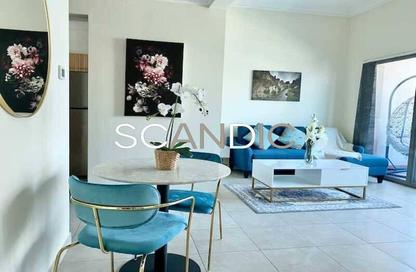 Apartment - 1 Bedroom - 1 Bathroom for rent in Zumurud Tower - Dubai Marina - Dubai