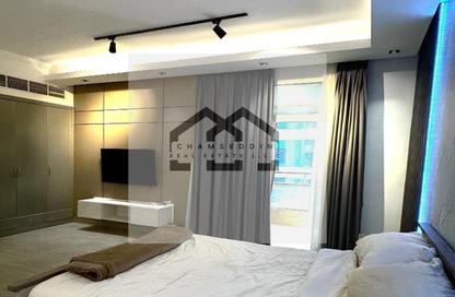 Apartment - Studio - 1 for sale in Horizon Tower A - Horizon Towers - Ajman Downtown - Ajman