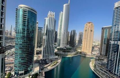 شقة - 1 حمام للبيع في ليك فيو - (JLT) مجمع B - أبراج بحيرات الجميرا - دبي
