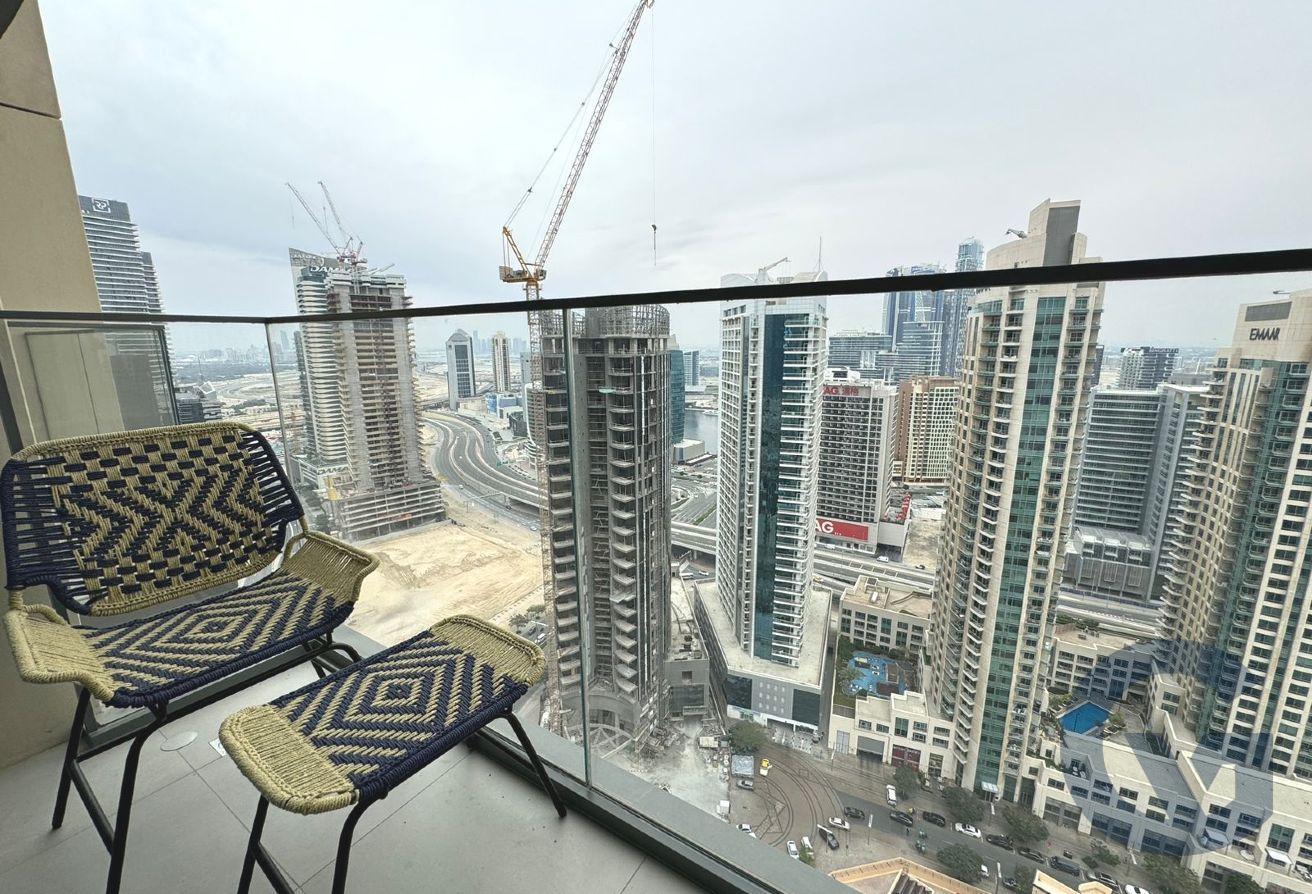 High Floor 2BR | Furnished | Business Bay Views photo 28