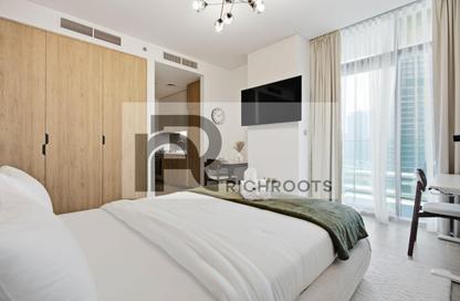 Apartment - Studio - 1 for rent in Peninsula Two - Peninsula - Business Bay - Dubai