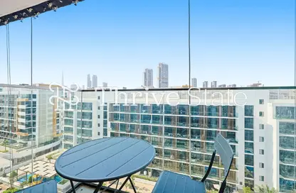 Apartment - Studio - 1 Bathroom for rent in AZIZI Riviera 16 - AZIZI Riviera - Meydan One - Meydan - Dubai