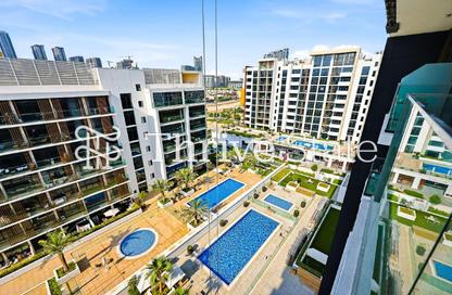 Apartment - Studio - 1 Bathroom for rent in Azizi Riviera 16 - Azizi Riviera - Meydan One - Meydan - Dubai