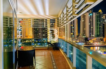 Apartment - 1 Bedroom - 2 Bathrooms for sale in Zumurud Tower - Dubai Marina - Dubai