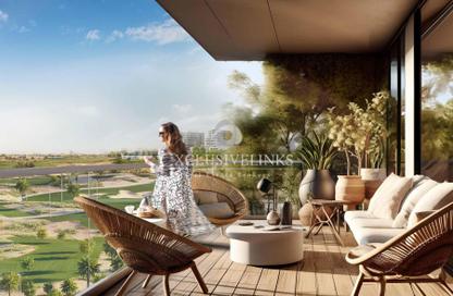 Apartment - 1 Bedroom - 2 Bathrooms for sale in Golf Greens 2 Tower A - Golf Greens 2 - Golf Greens - DAMAC Hills - Dubai
