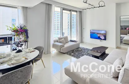 Apartment - 1 Bedroom - 1 Bathroom for rent in Beach Isle Tower 1 - Beach Isle - Emaar Beachfront - Dubai Harbour - Dubai
