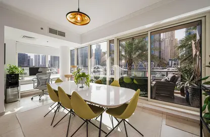 شقة - 2 غرف نوم - 3 حمامات للايجار في المجرة 5 - المجرة - دبي مارينا - دبي