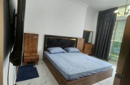Apartment - Studio - 1 for rent in Oasis Tower - Al Rashidiya 1 - Al Rashidiya - Ajman