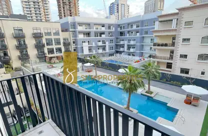 شقة - غرفة نوم - 2 حمامات للايجار في مساكن بيفيرلي - الضاحية 13 - قرية جميرا الدائرية - دبي