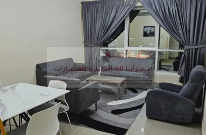 Apartment - 1 Bedroom - 2 Bathrooms for rent in New Al Taawun Road - Al Taawun - Sharjah