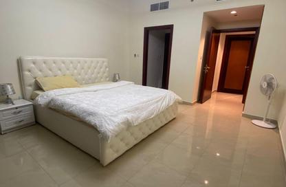 Apartment - 1 Bedroom - 2 Bathrooms for rent in Ajman Corniche Residences - Ajman Corniche Road - Ajman