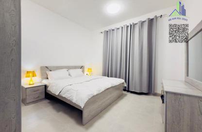 Apartment - 1 Bedroom - 2 Bathrooms for rent in Corniche Tower - Ajman Corniche Road - Ajman