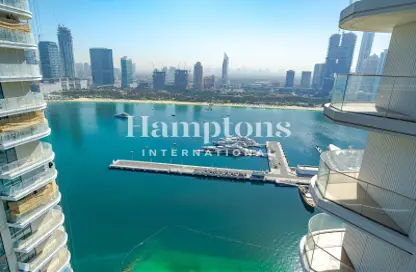 Apartment - 2 Bedrooms - 2 Bathrooms for sale in Palace Beach Residence Tower 2 - Palace Beach Residence - EMAAR Beachfront - Dubai Harbour - Dubai