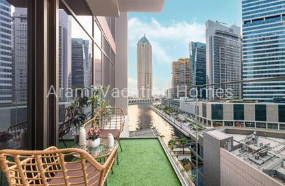 Apartment - Studio - 1 Bathroom for rent in Peninsula One - Peninsula - Business Bay - Dubai