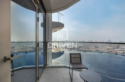 شقة - غرفة نوم - 2 حمامات للايجار في أدريس برج هاربور بوينت 1 - أدريس هاربور بوينت - مرسى خور دبي - دبي