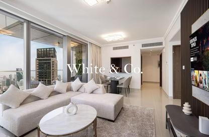 Apartment - 1 Bedroom - 2 Bathrooms for rent in Boulevard Point - Downtown Dubai - Dubai