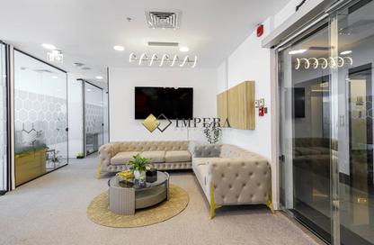 Office Space - Studio - 2 Bathrooms for rent in Single Business Tower - Sheikh Zayed Road - Dubai