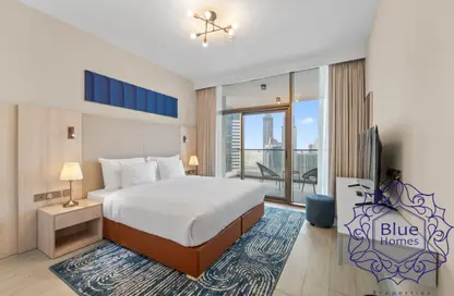 شقة - غرفة نوم - 2 حمامات للايجار في وان اوف وان لاكشري ريزيدنيس - الخليج التجاري - دبي