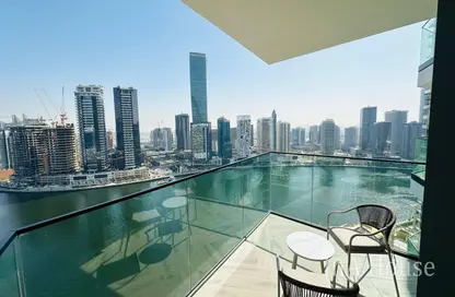 شقة - غرفة نوم - 1 حمام للايجار في بنينسولا ثري - بنينسولا - الخليج التجاري - دبي