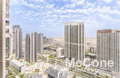 شقة - غرفة نوم - 1 حمام للايجار في A كريك سايد 18 - حدائق الإمارات 1 - مرسى خور دبي - دبي