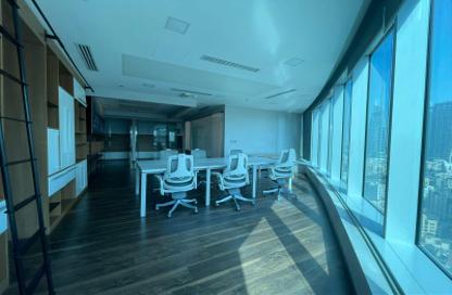 Office Space - Studio - 1 Bathroom for rent in The Prime Tower - Business Bay - Dubai