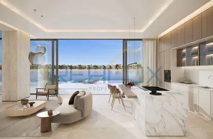 Villa - 6 Bedrooms for sale in Beach Collection Frond D - Beach Collection - Palm Jebel Ali - Dubai