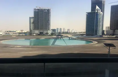 Apartment - 1 Bedroom - 2 Bathrooms for rent in Hub Canal 1 - Hub-Golf Towers - Dubai Sports City - Dubai