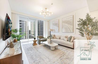 Apartment - 2 Bedrooms - 2 Bathrooms for rent in Beach Mansion - Emaar Beachfront - Dubai Harbour - Dubai