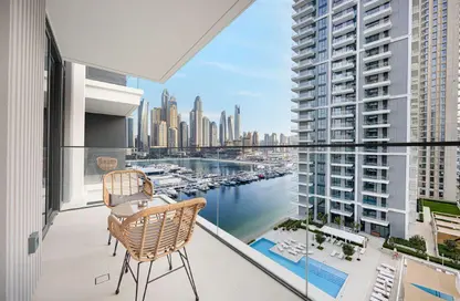 شقة - 2 غرف نوم - 2 حمامات للايجار في قصر الشاطئ - إعمار بيتشفرونت - دبي هاربور - دبي شقة - 2 غرف نوم - 2 حمامات للايجار في قصر الشاطئ - إعمار بيتشفرونت - دبي هاربور - دبي