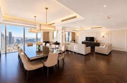 Penthouse - 4 Bedrooms - 5 Bathrooms for rent in The Address BLVD Sky Collection - Downtown Dubai - Dubai Penthouse - 4 Bedrooms - 5 Bathrooms for rent in The Address BLVD Sky Collection - Downtown Dubai - Dubai