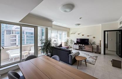 Apartment - 1 Bedroom - 1 Bathroom for rent in Al Majara 2 - Al Majara Towers - Dubai Marina - Dubai