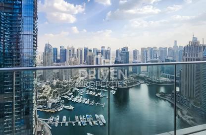 Apartment - 3 - 4 for rent in Damac Heights - Dubai Marina - Dubai