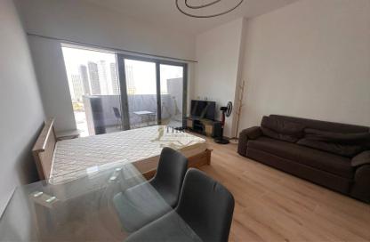 Apartment - Studio - 1 Bathroom for rent in Azizi Aura - Downtown Jebel Ali - Dubai