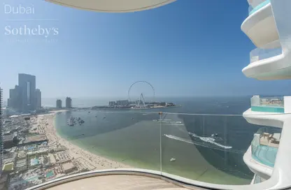 Apartment - 3 Bedrooms - 4 Bathrooms for rent in sensoria at Five Luxe - Jumeirah Beach Residence - Dubai