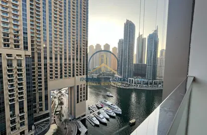 شقة - غرفة نوم - 2 حمامات للايجار في دبي مارينا مون - دبي مارينا - دبي